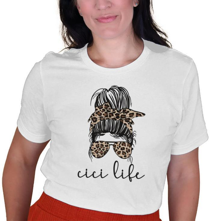 Cici Life Blessed Cici Grandmother Cici Grandma Old Women T-shirt