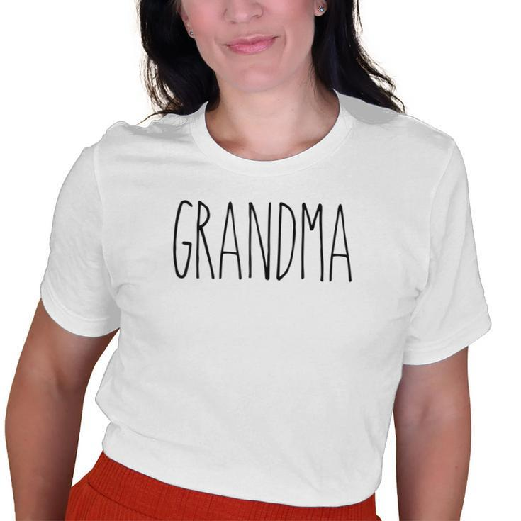 Dunn Style Grandma Women Grandmother Christmas Rae Old Women T-shirt