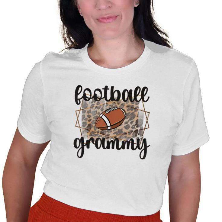 Football Grammy Grandma Grammy Of A Football Player Old Women T-shirt