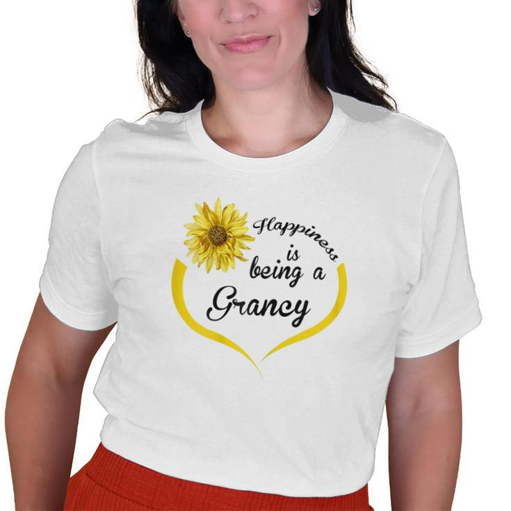 Grancy Happiness Is Being A Grancy Old Women T-shirt