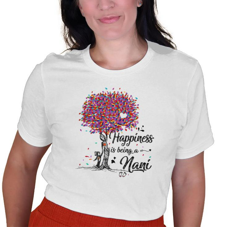 Happiness Is Being A Nani Cute Old Women T-shirt