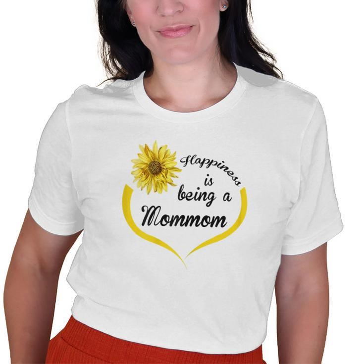 Mommom Happiness Is Being A Mommom Old Women T-shirt