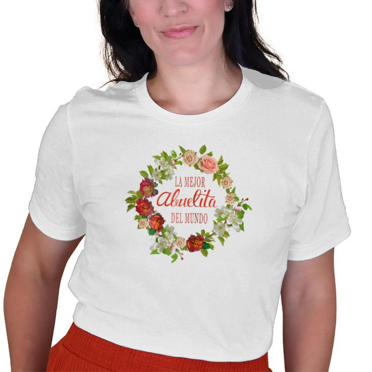 Regalo Para Abuela La Mejor Abuelita Del Mundo Old Women T-shirt