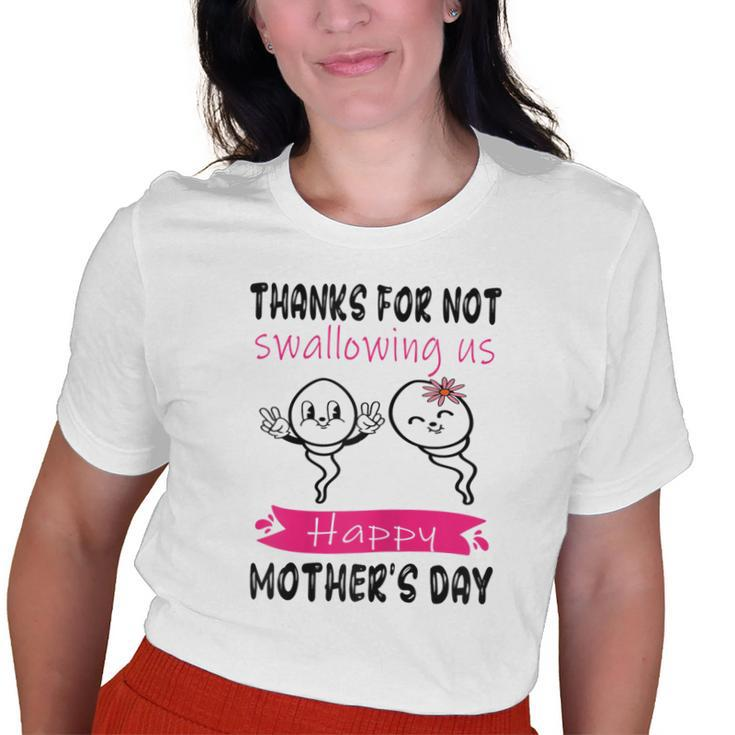 Thanks For Not Swallowing Us Happy Old Women T-shirt
