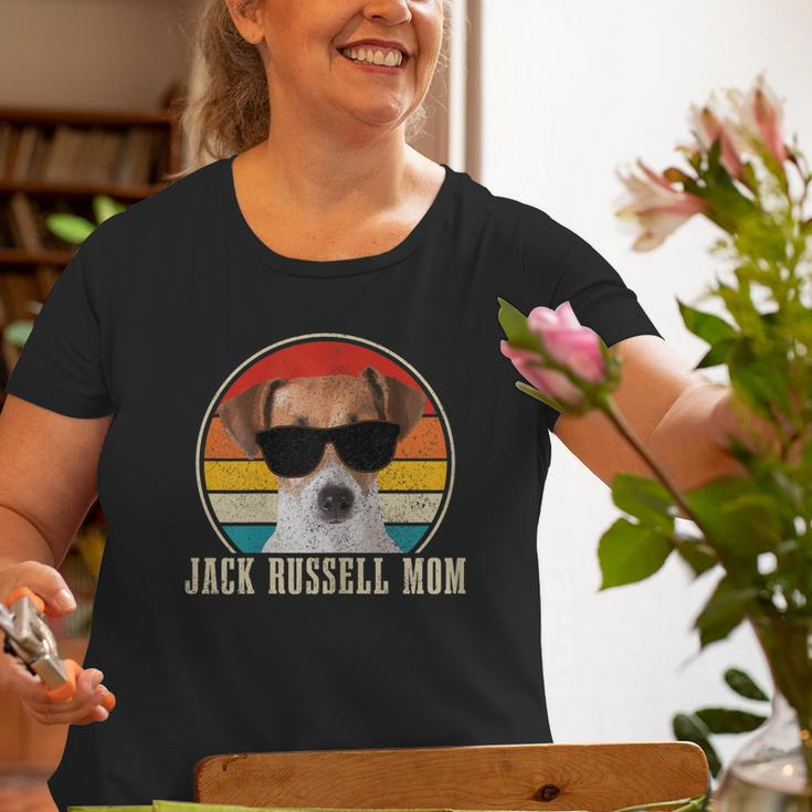 Jack Russell Mom Dog Vintage Jack Russell Terrier Old Women T-shirt Gifts for Old Women