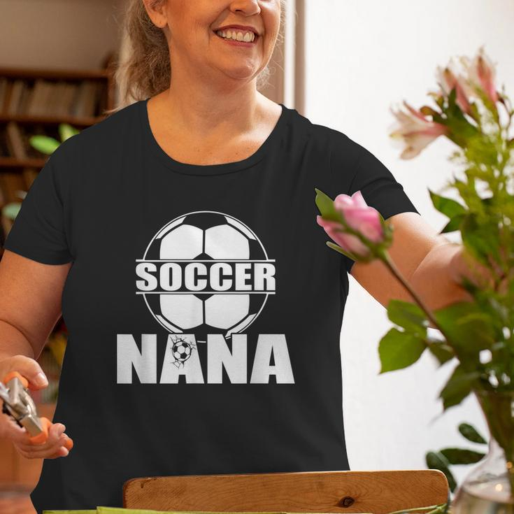 Soccer Nana Soccer Grandma Old Women T-shirt Gifts for Old Women