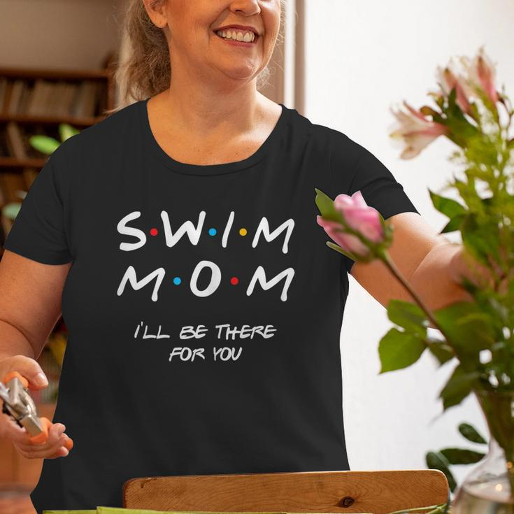 Swim Mom Girl Boy Mom For Women Mom Life Old Women T-shirt Gifts for Old Women
