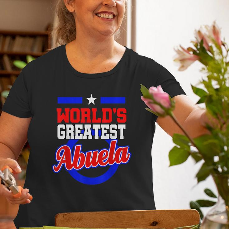Worlds Greatest Abuela Grandma Latina Old Women T-shirt Gifts for Old Women