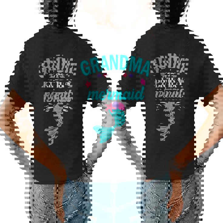 Grandmother Of The Birthday Mermaid Matching Family T-Shirt Grandmother Of The Birthday Mermaid Matching Family T-Shirt