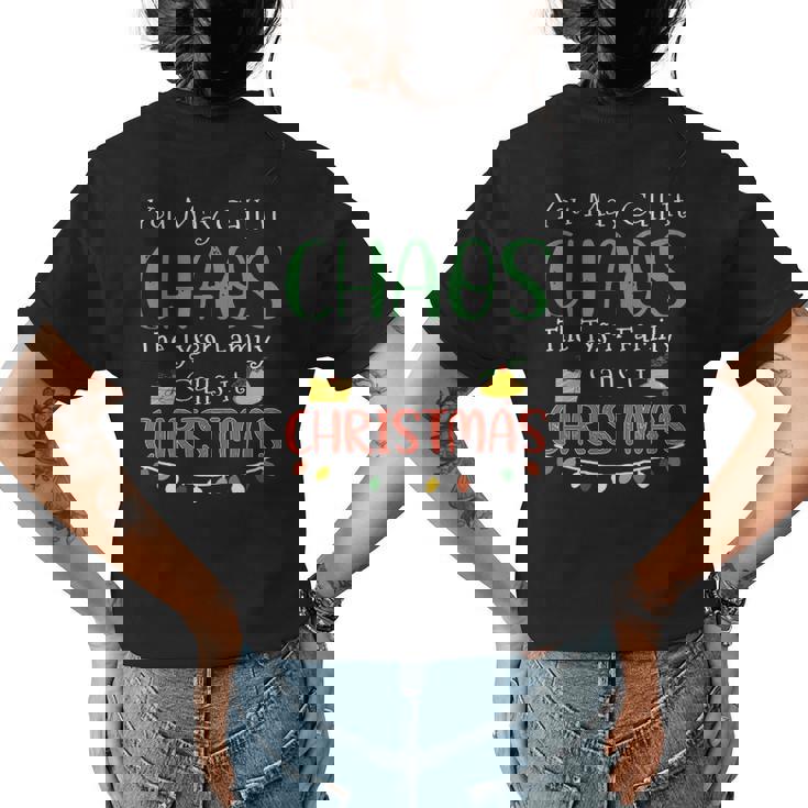 The Tyson Family Name Gift Christmas The Tyson Family Womens Back Print T-shirt
