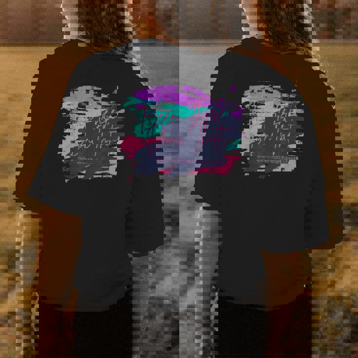 Been There Done That Womens Back Print T-shirt Unique Gifts