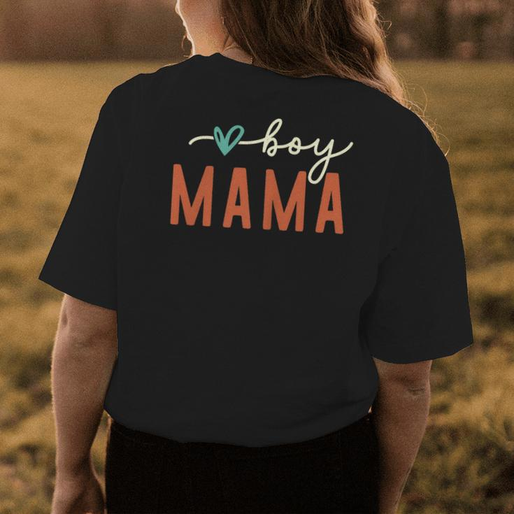 Boy Mama Ma Mama Mom Bruh Mother Mommy Funny Mothers Day Womens Back Print T-shirt Unique Gifts