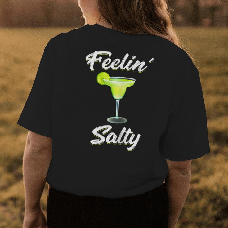 Feelin Salty Cinco De Mayo MargaritaWomen Women's T-shirt Back Print Unique Gifts