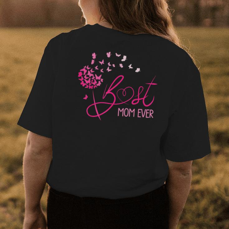 Mothers Day Gifts From Daughter Son Mom Wife Best Mom Ever Womens Back Print T-shirt Unique Gifts