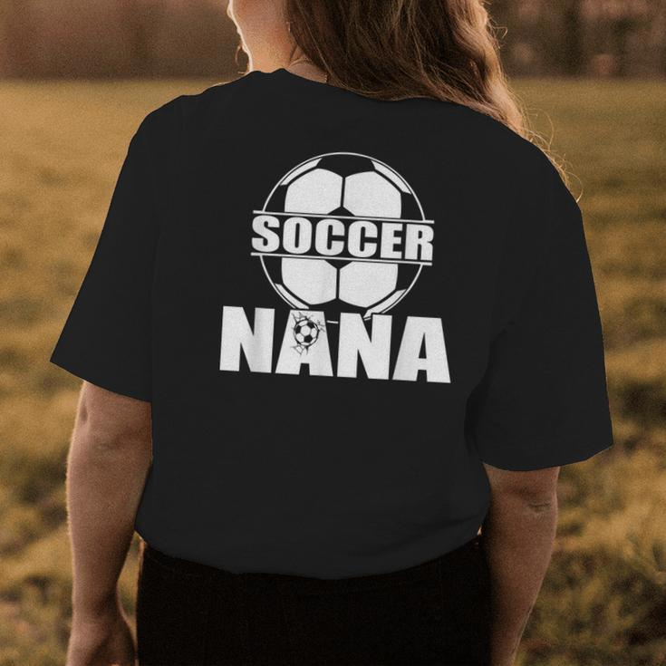 Soccer Nana Soccer Grandma Women's T-shirt Back Print Unique Gifts