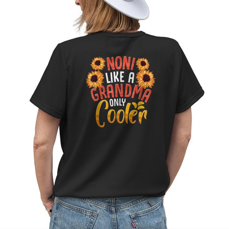 Noni Like A Grandma Only Cooler Cute Women's T-shirt Back Print