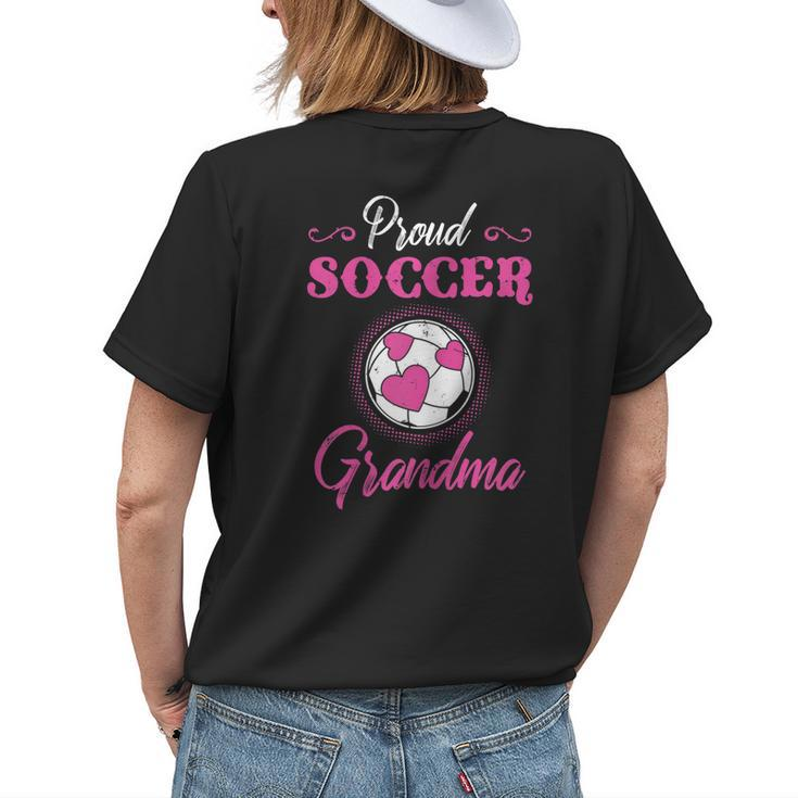 Proud Soccer Grandma Women's T-shirt Back Print