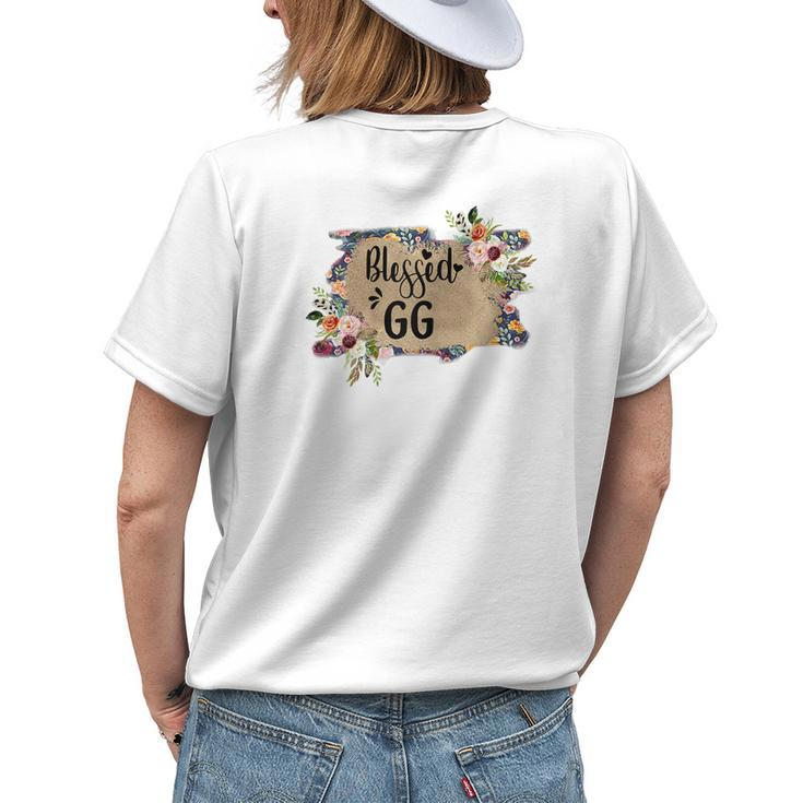 Blessed Gg Grandma T Women's T-shirt Back Print