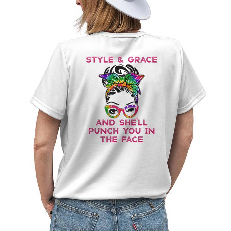 For Mom Grandma Aunt Sister Women's T-shirt Back Print