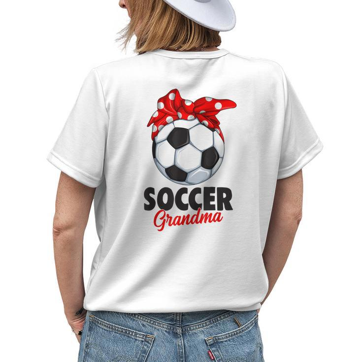 Soccer Grandma Women Women's T-shirt Back Print