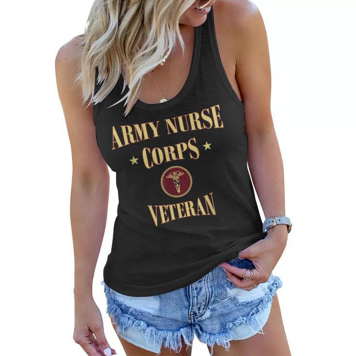 Army Nurse Corps Veteran Us Army Medical Corps Gift  Women Flowy Tank