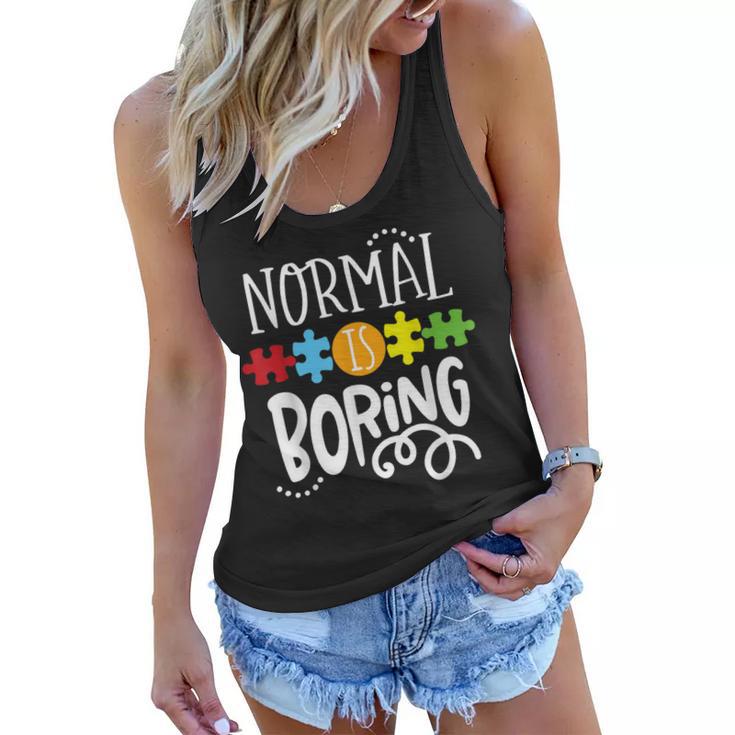 Autism Awareness Acceptance Normal Is Boring Women Kids Women T-shirt ...