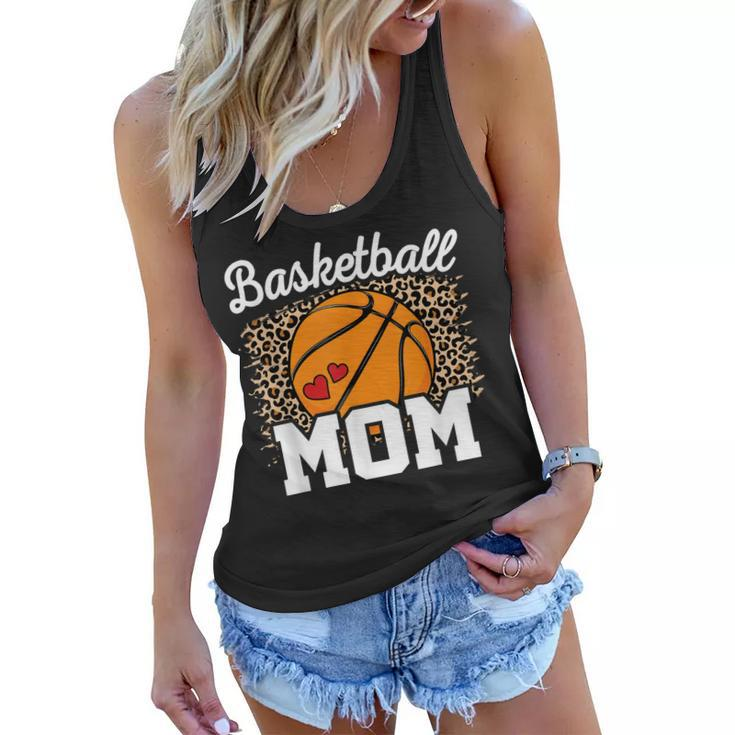 Basketball Mom Basketball Player Mama  Women Flowy Tank