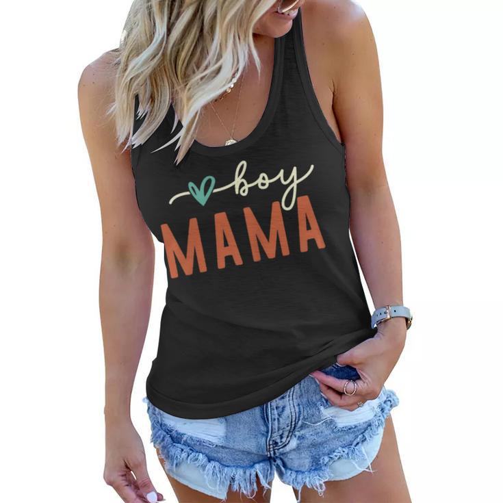 Boy Mama Ma Mama Mom Bruh Mother Mommy Funny Mothers Day  Women Flowy Tank