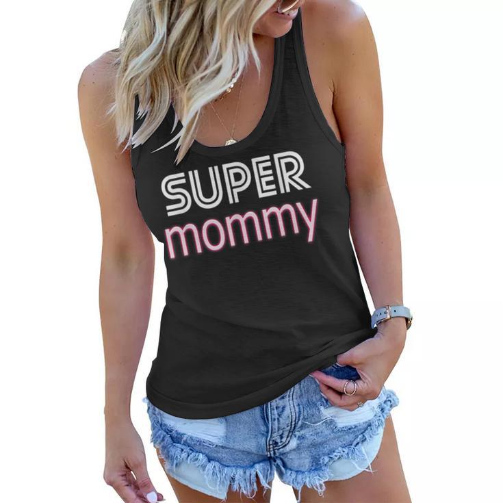 Cool Mothers Day Stuff Us Mom Apparel American Super Mommy  Women Flowy Tank