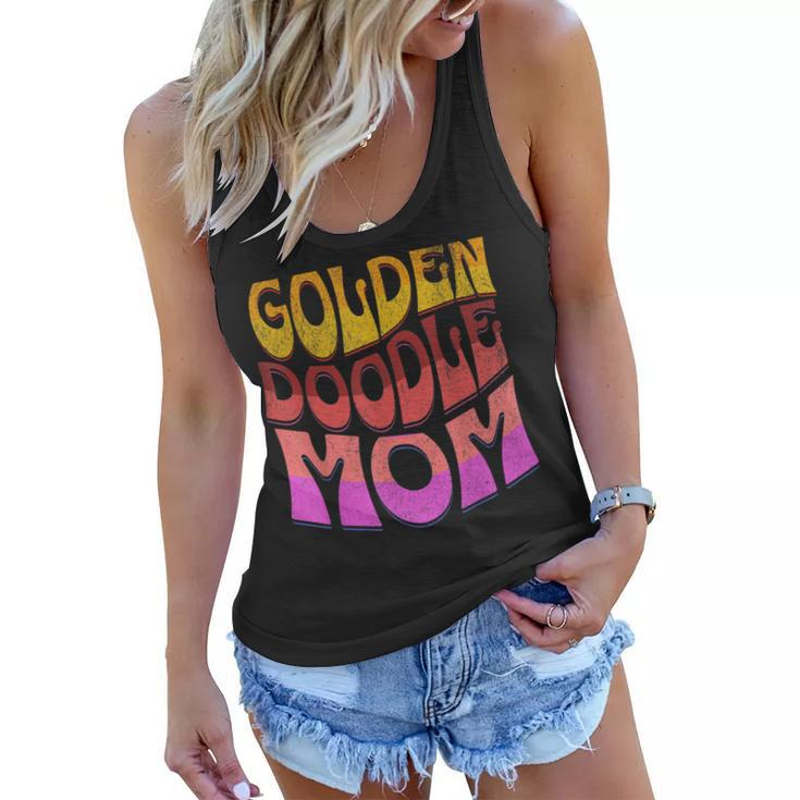 Cute Golden Doodle Mom - Doodle  Women Flowy Tank