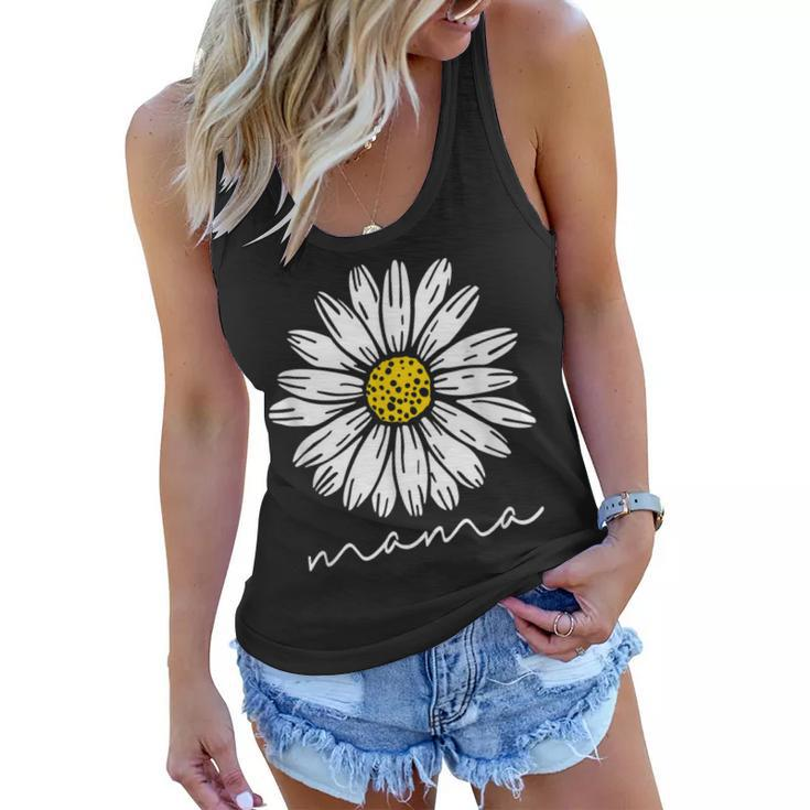 Daisy Wildflower Gifts For Mom Mama Graphic  For Women  Women Flowy Tank