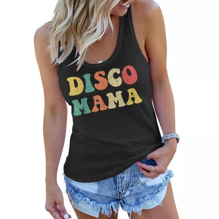 Disco Mama  1970S Disco Queen Matching Couple   Women Flowy Tank