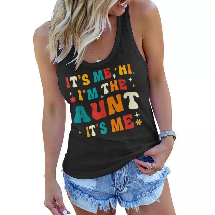 Funny Aunt Gifts Cool Aunt  Women Flowy Tank