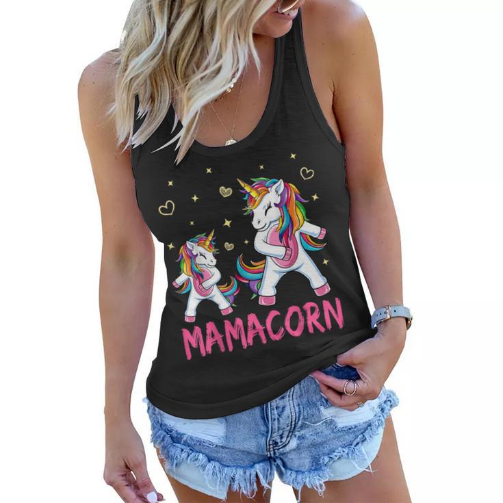 Funny Mamacorn Unicorn Costume Mom Mothers Day For Women  Women Flowy Tank