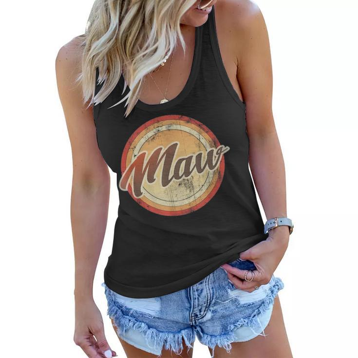 Graphic 365 Maw Vintage Mothers Day Funny Grandma Gift Women Flowy Tank
