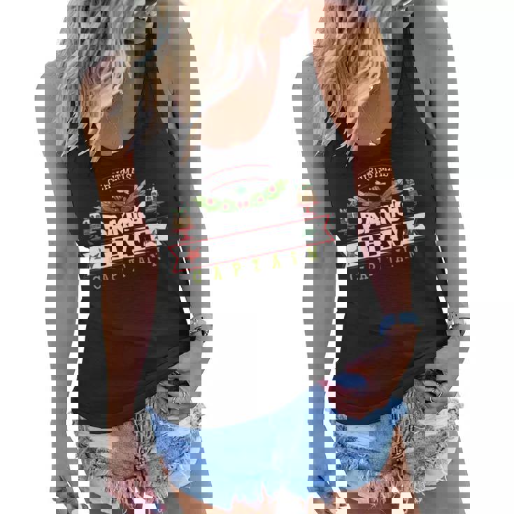 Holiday Cookie Gifts Christmas Baking Team Captain Women Flowy Tank