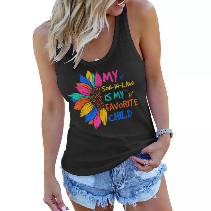 My Son In Law Is My Favorite Child Mothers Day Mens Womens  Women Flowy Tank