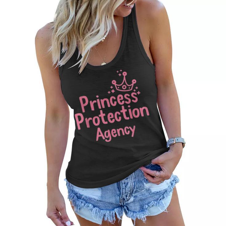 Princess Protection Agency Fathers Day Gift From Daughter V2 Women Flowy Tank