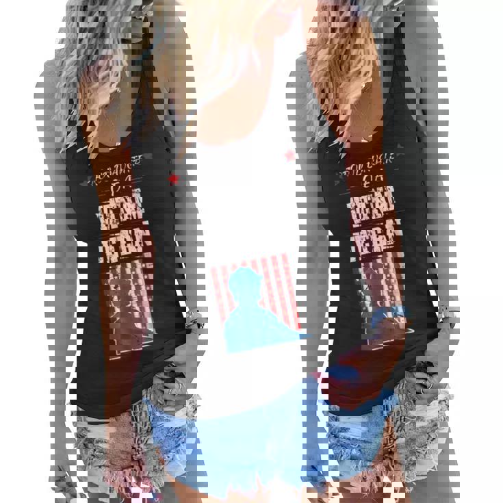 Prouddaughter Of A VietnamveteranArmySoldiers Women Flowy Tank