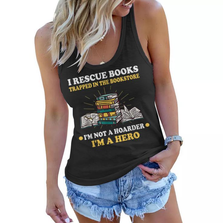 Reading Books Library Student Teacher Book Store  Women Flowy Tank
