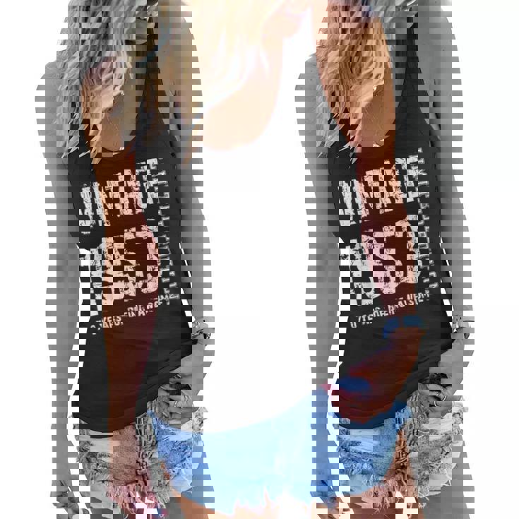 Vintage 1953 70 Years Of Being Awesome 70Th Birthday Women Flowy Tank