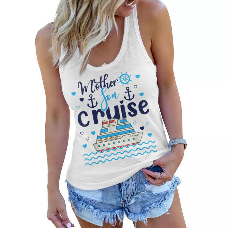 Mother Son Cruise 2023 Family Vacation Mom Son Trip Matching  Women Flowy Tank