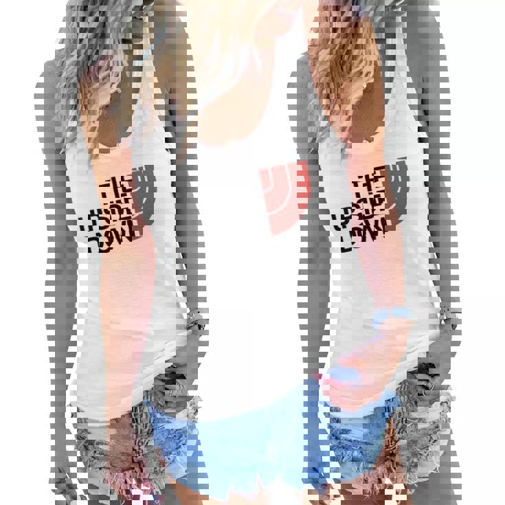 The Upside Down Women Flowy Tank