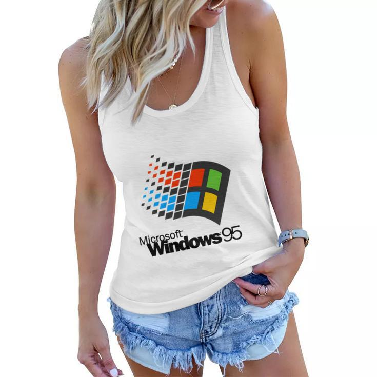 Windows 95 Shirt Women Flowy Tank