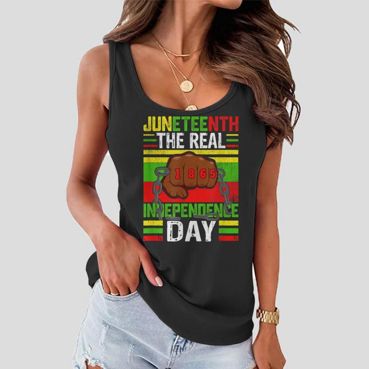 1865 Junenth Is My Independence Day For Black Women Men Women Flowy Tank