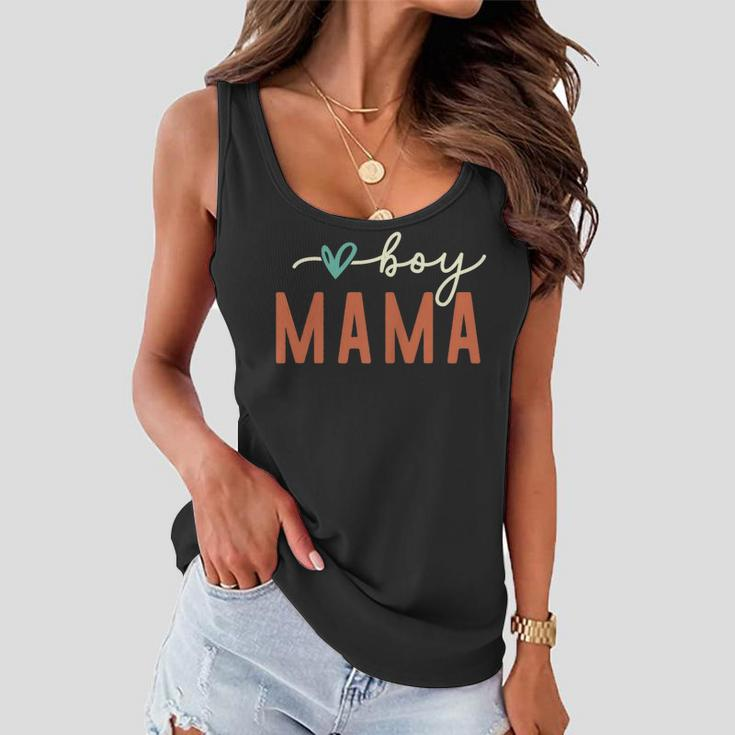Boy Mama Ma Mama Mom Bruh Mother Mommy Funny Mothers Day Women Flowy Tank