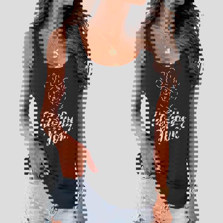 Cat And Dog Mom Dogs Cats Lover Mother Mommy Mama Mothers Women Flowy Tank Cat And Dog Mom Dogs Cats Lover Mother Mommy Mama Mothers Women Flowy Tank