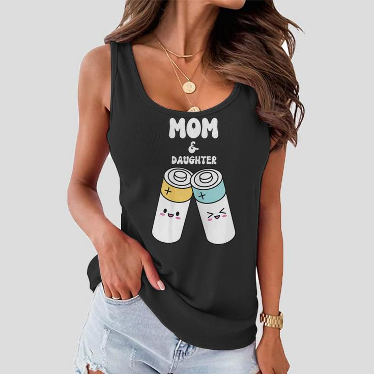 Daughters First Mothers Day Present For Mom Groovy Women Flowy Tank