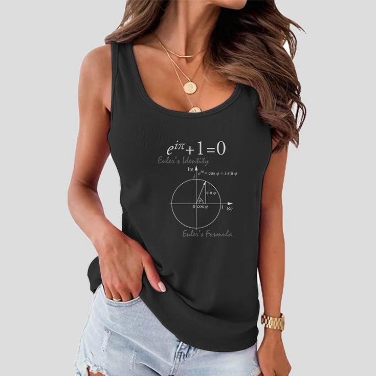 Eulers Identity Eulers Formula For Math Geeks Women Flowy Tank