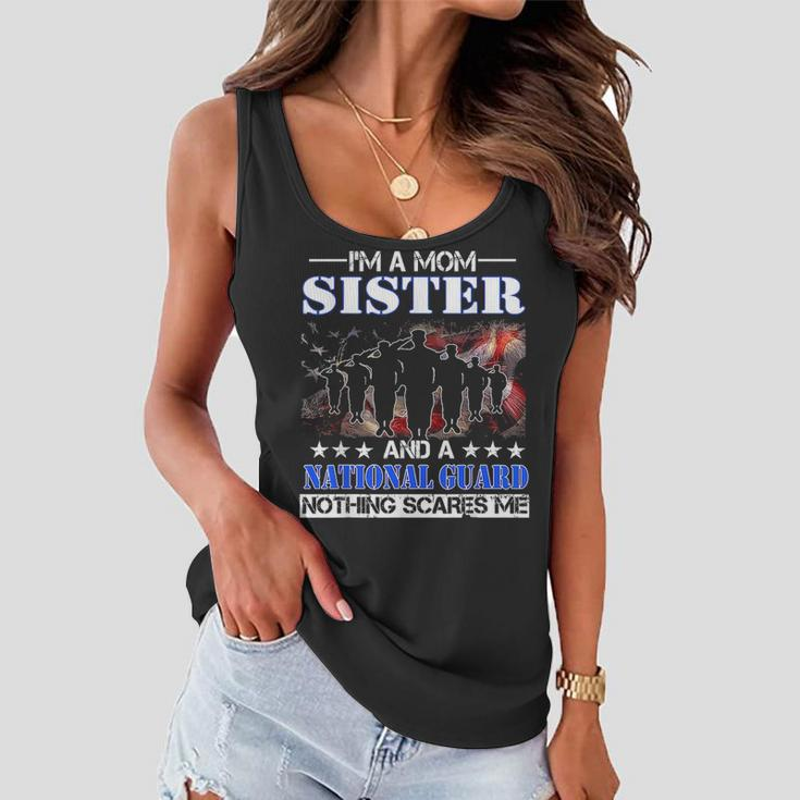 Im A Mom Sister National Guard Fathers Day S Women Flowy Tank